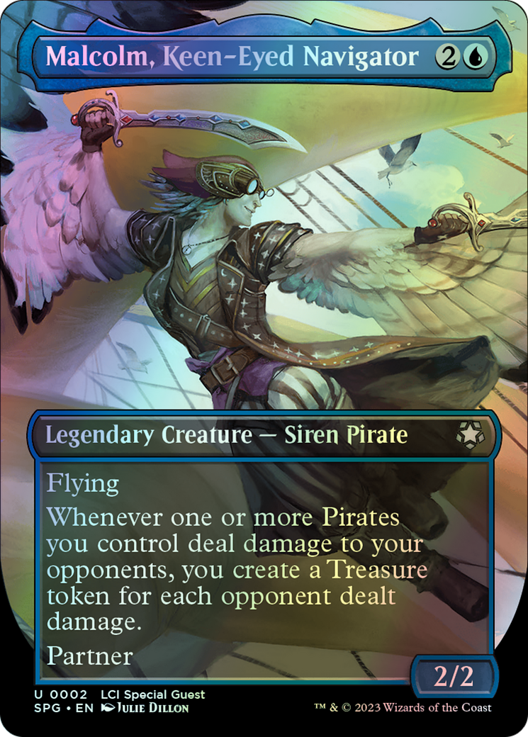 Malcolm, Keen-Eyed Navigator (SPG) #2 [EN/F] s/o