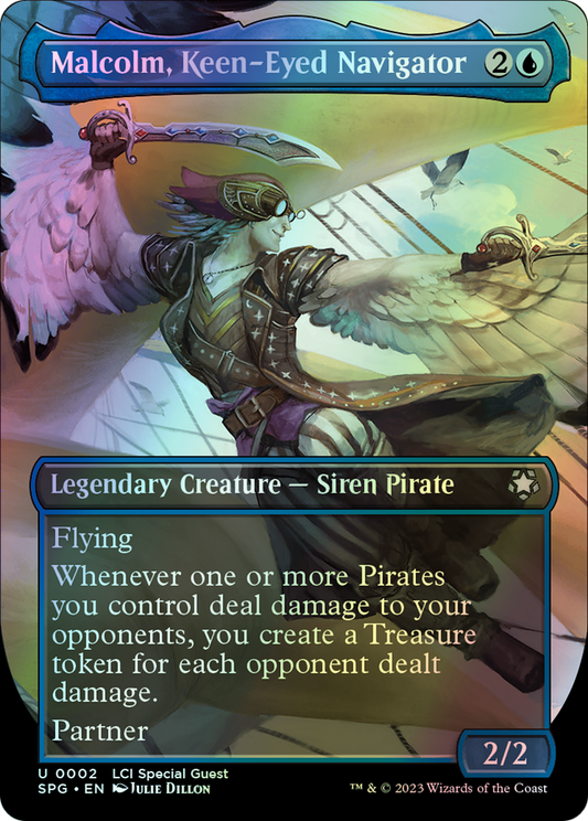 Malcolm, Keen-Eyed Navigator (SPG) #2 [EN/F] s/o