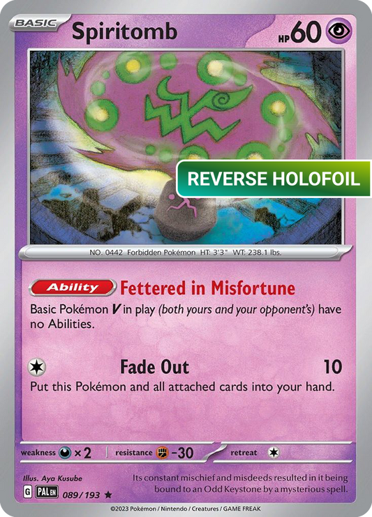 Spiritomb (PAL) #089 [EN/R]