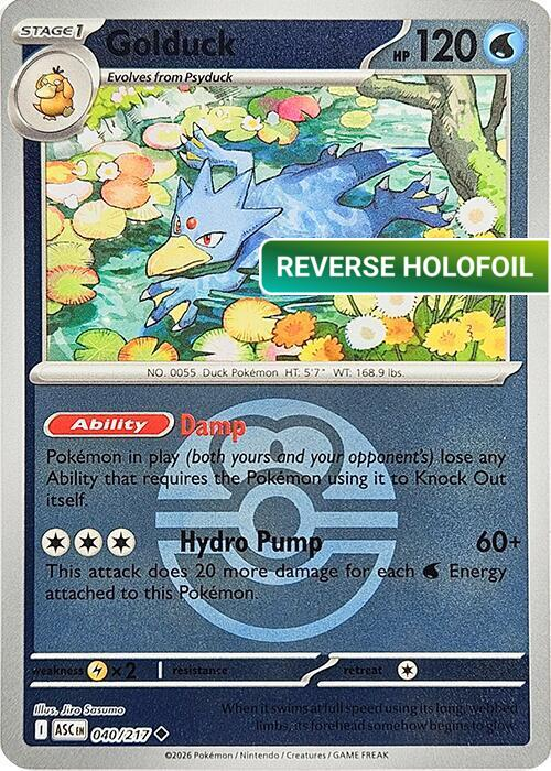 Golduck (Love Ball) (ASC) #040_V2 [EN/R]