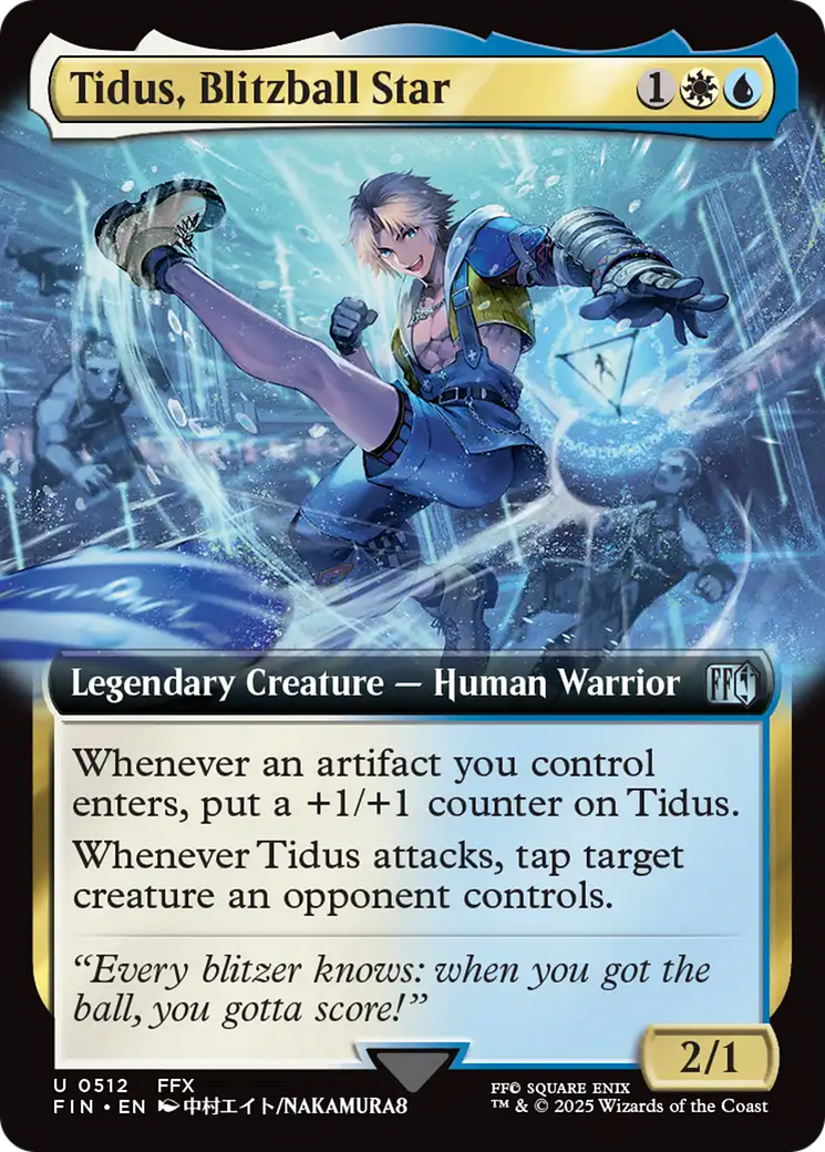 Tidus, Blitzball Star (FIN) #512 [EN/N] s/o