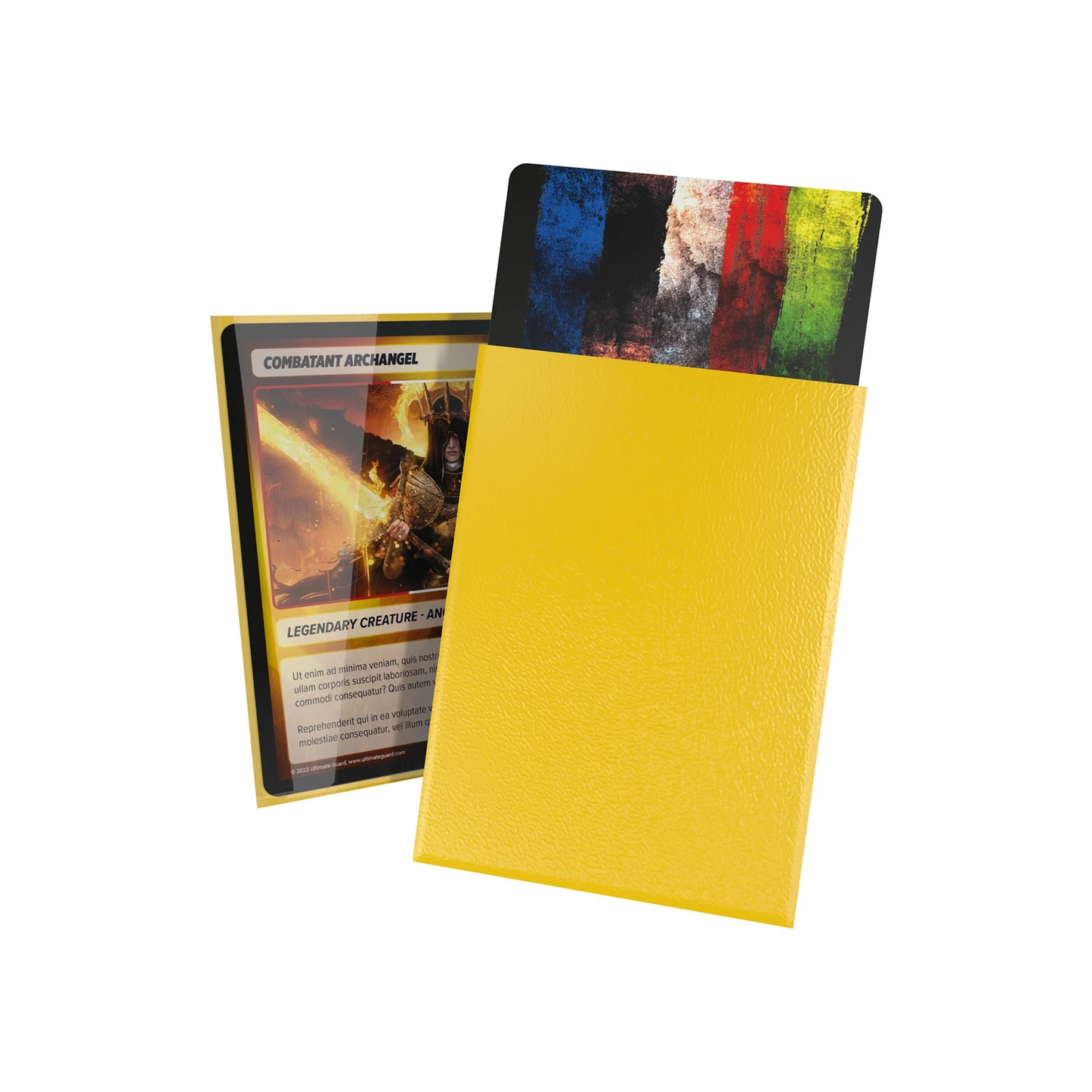 Ultimate Guard Cortex Matte Standard Sleeves - Yellow (100-Pack)