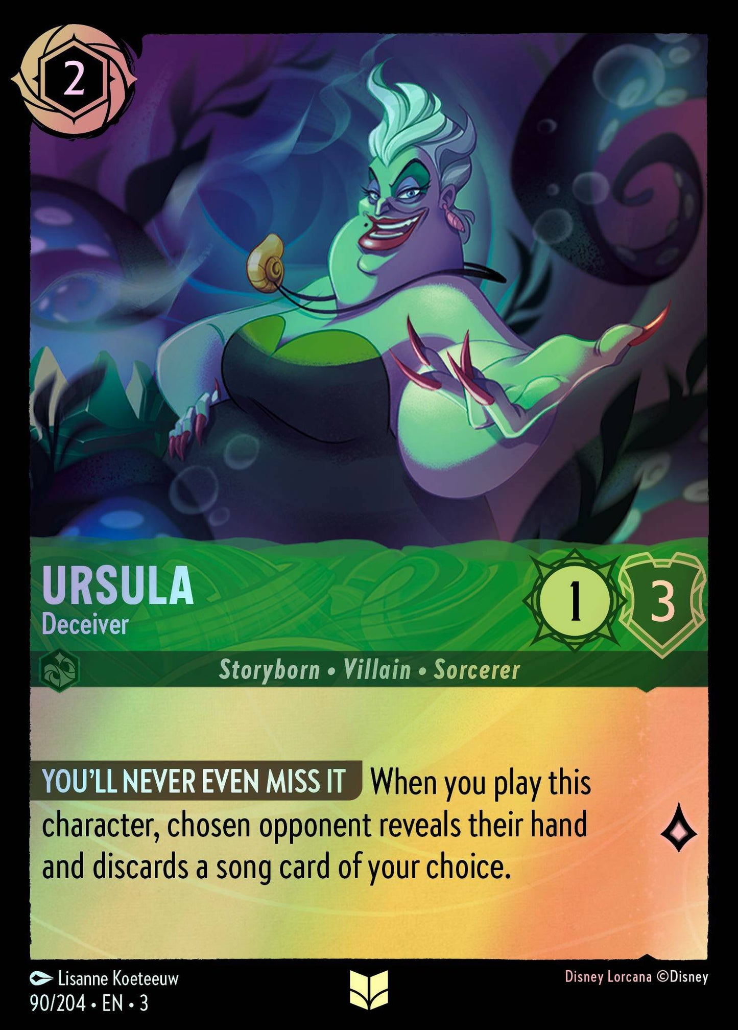 Ursula, Deceiver (3) #90 [EN/F] s/o