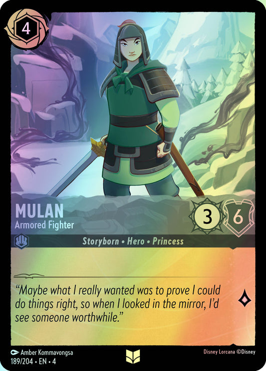 Mulan, Armored Fighter (4) #189 [EN/F] s/o