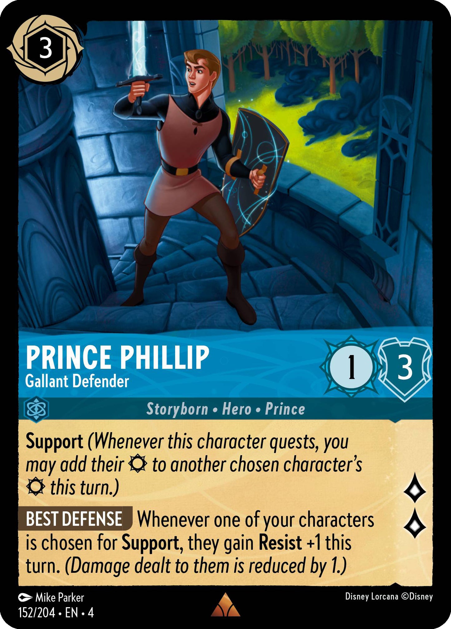 Prince Phillip, Gallant Defender (4) #152 [EN/N] s/o