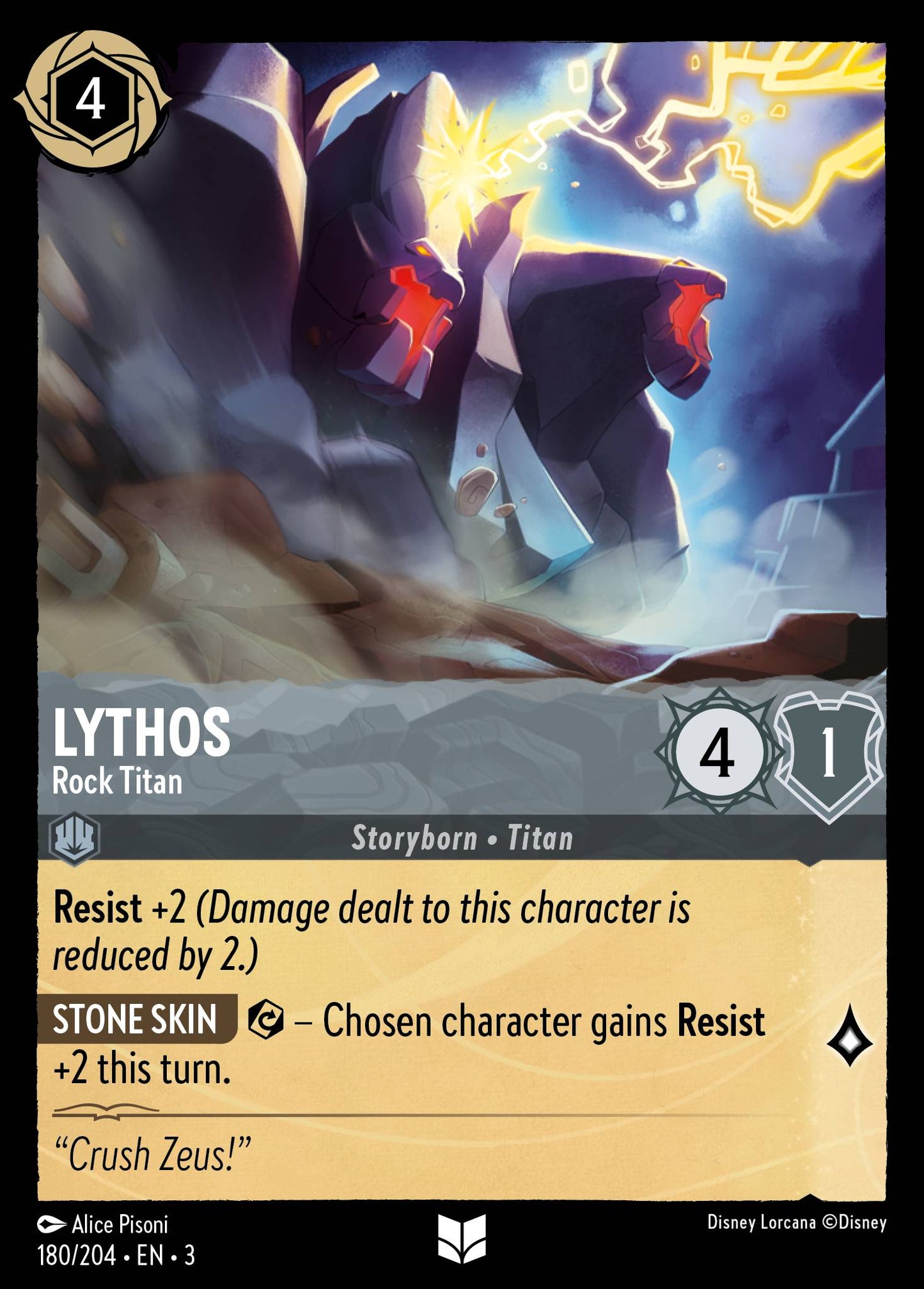 Lythos, Rock Titan (3) #180 [EN/N] s/o