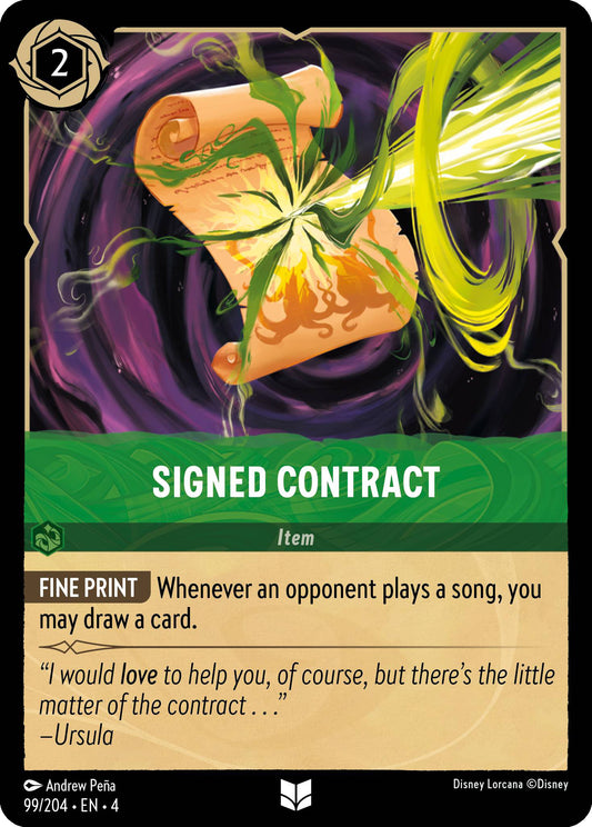 Signed Contract (4) #99 [EN/N] s/o
