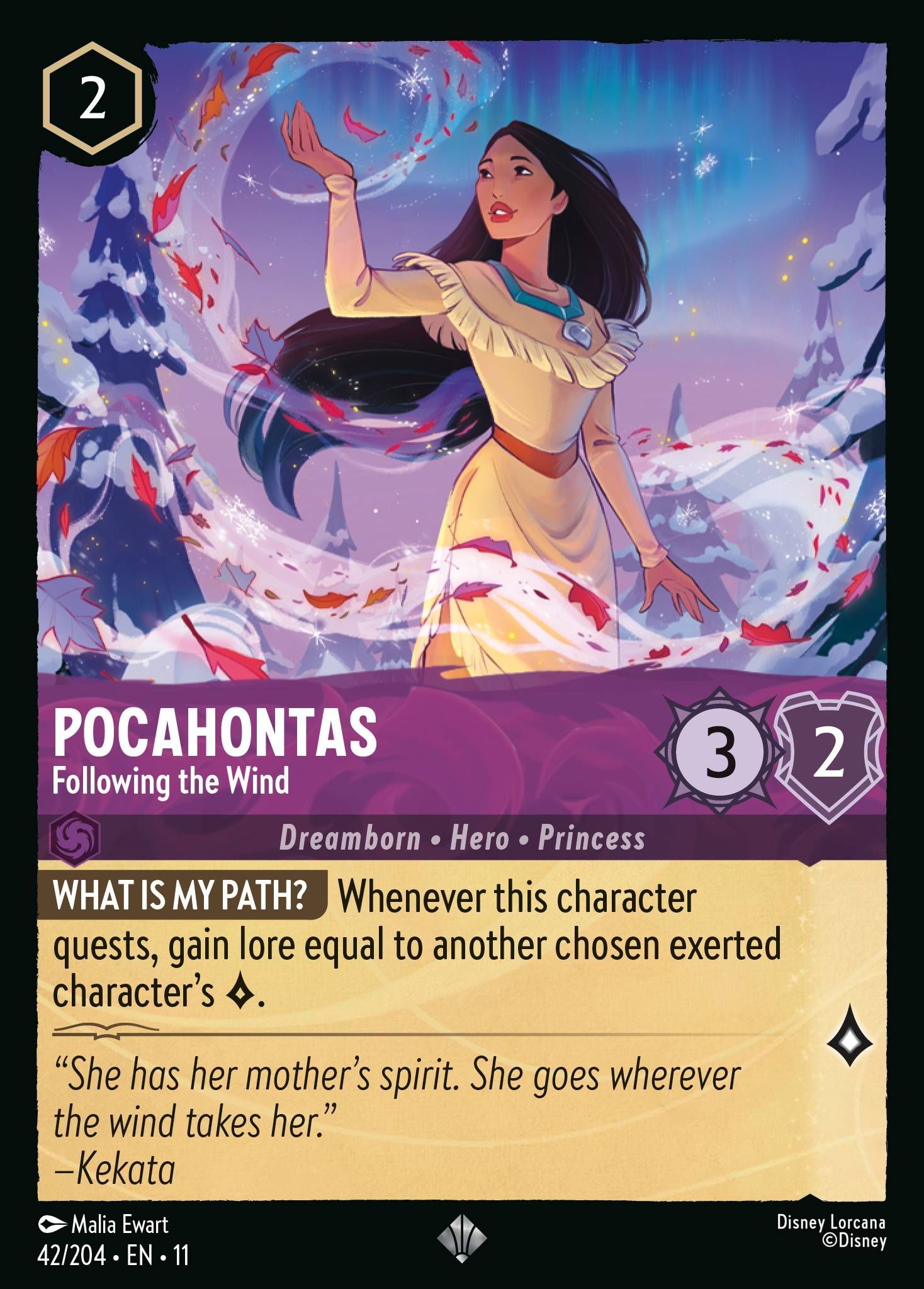 Pocahontas, Following the Wind (11) #42 [EN/N]