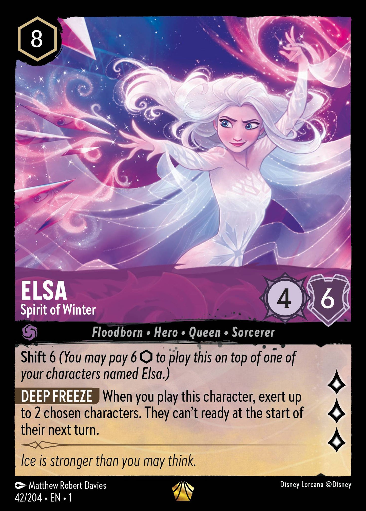 Elsa, Spirit of Winter (1) #42 [EN/N] s/o