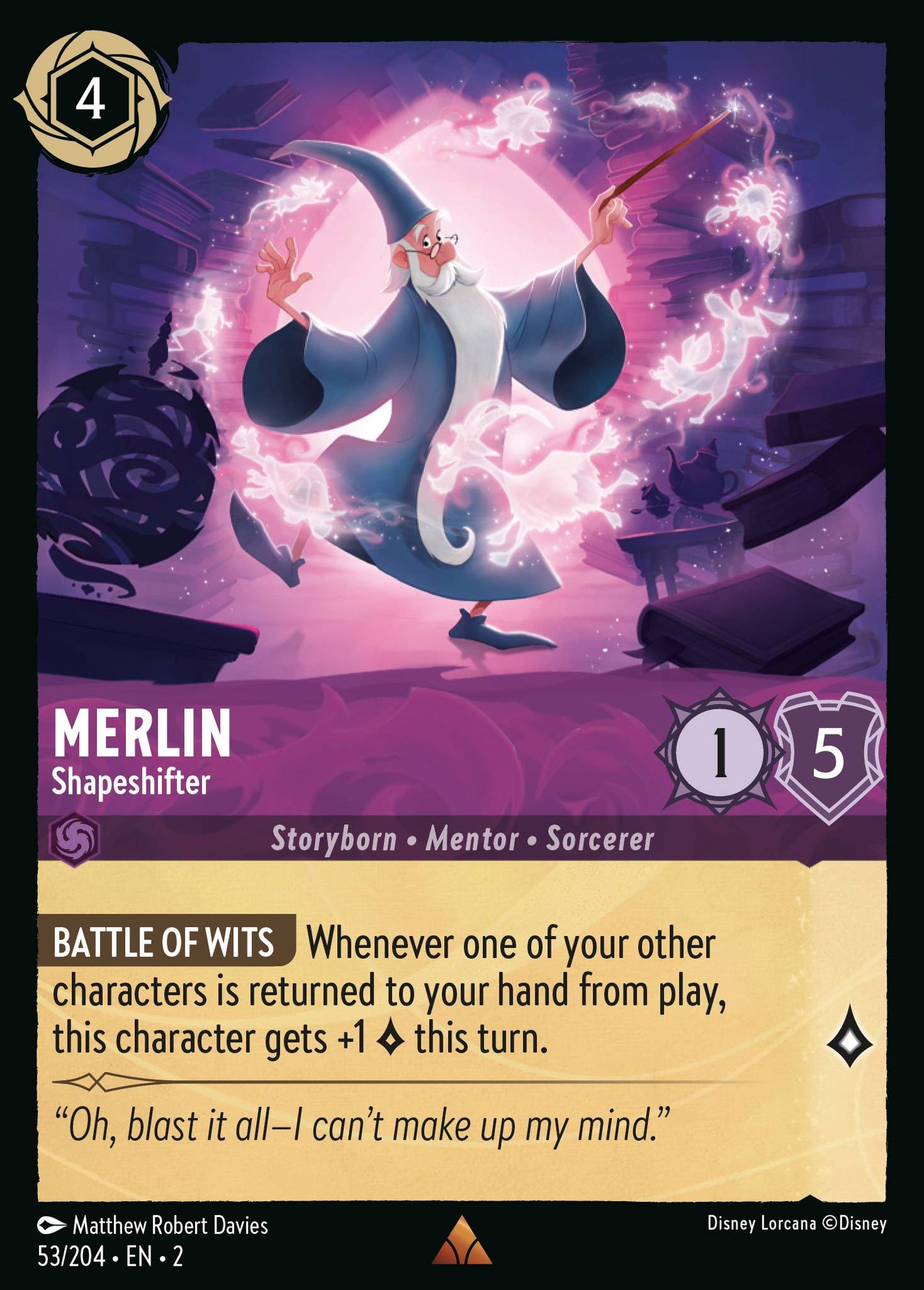 Merlin, Shapeshifter (2) #53 [EN/N] s/o