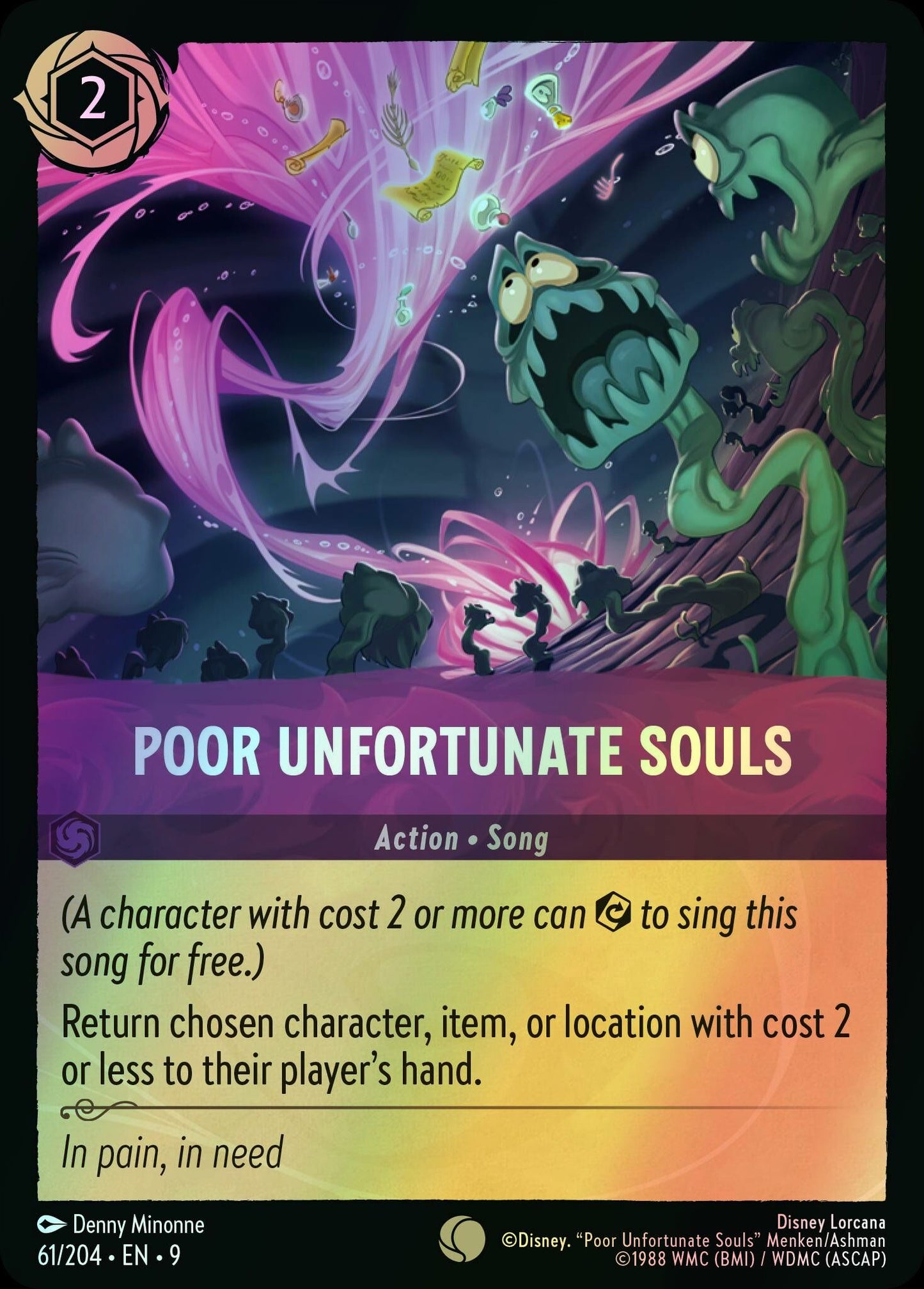 Poor Unfortunate Souls (9) #61 [EN/F] s/o
