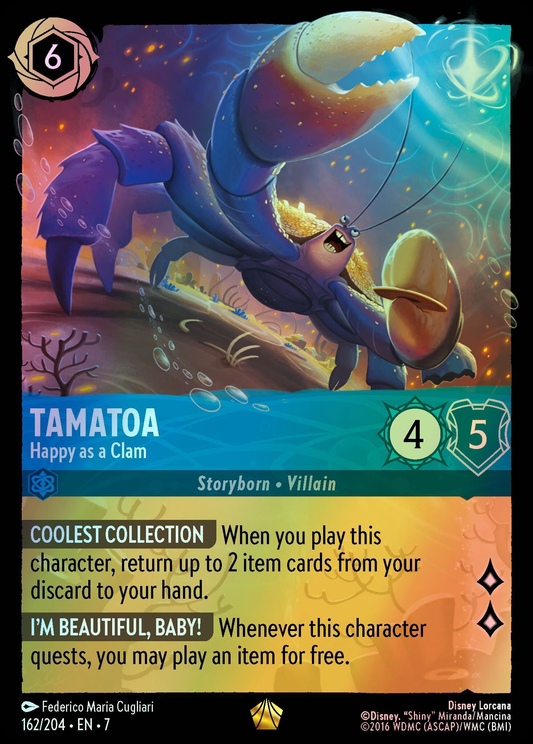 Tamatoa, Happy as a Clam (7) #162 [EN/F] s/o