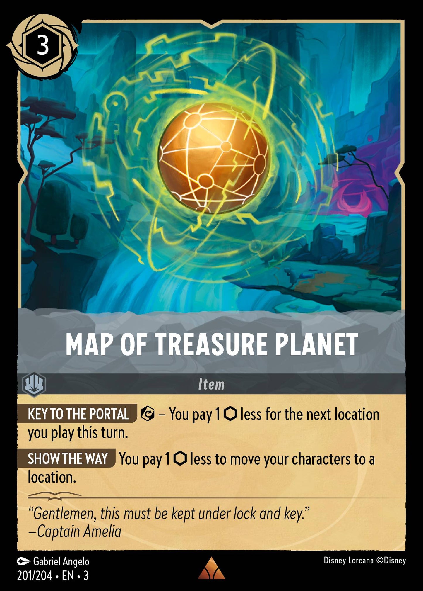 Map of Treasure Planet (3) #201 [EN/N] s/o