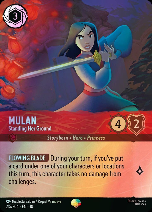 Mulan, Standing Her Ground (10) #215 [EN/F]