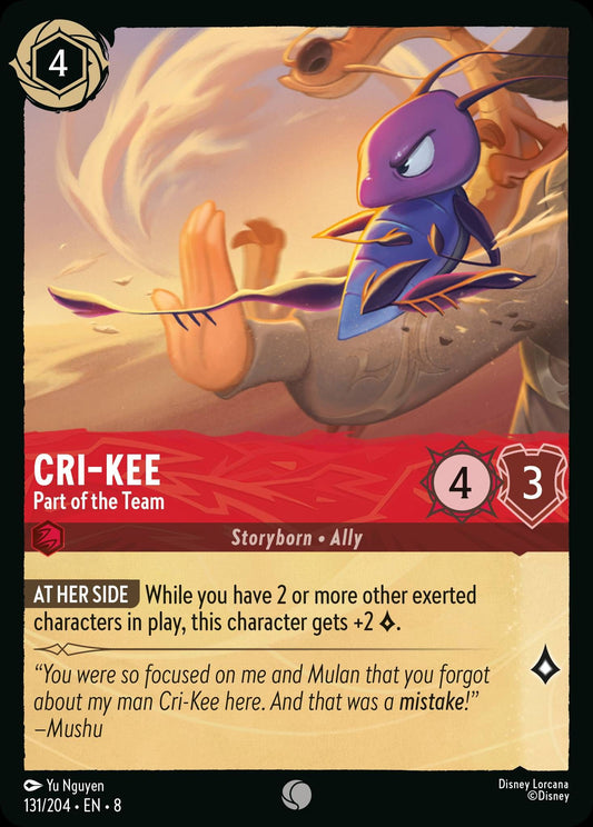 Cri-Kee, Part of the Team (8) #131 [EN/N] s/o