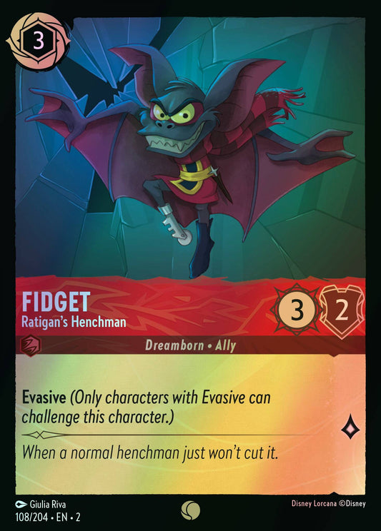 Fidget, Ratigan's Henchman (2) #108 [EN/F] s/o