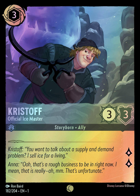 Kristoff, Official Ice Master (1) #182 [EN/F] s/o