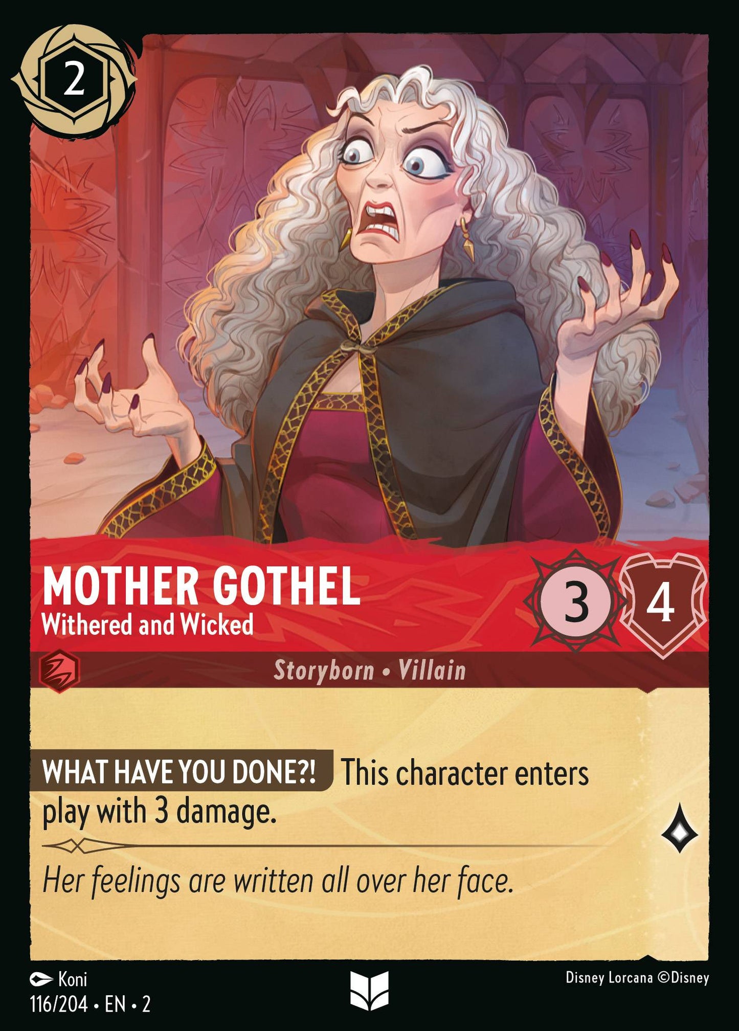 Mother Gothel, Withered and Wicked (2) #116 [EN/N] s/o