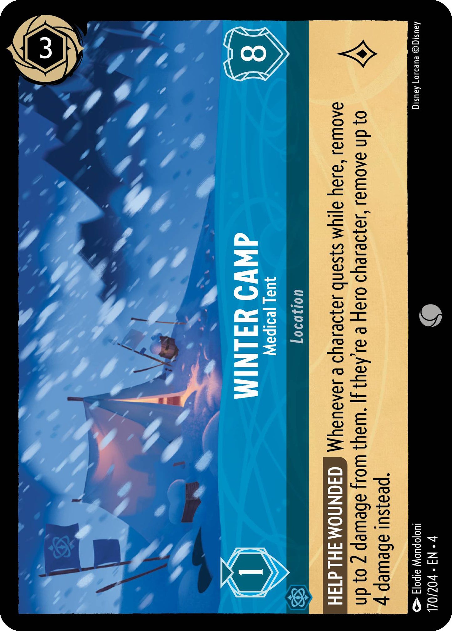 Winter Camp, Medical Tent (4) #170 [EN/N] s/o