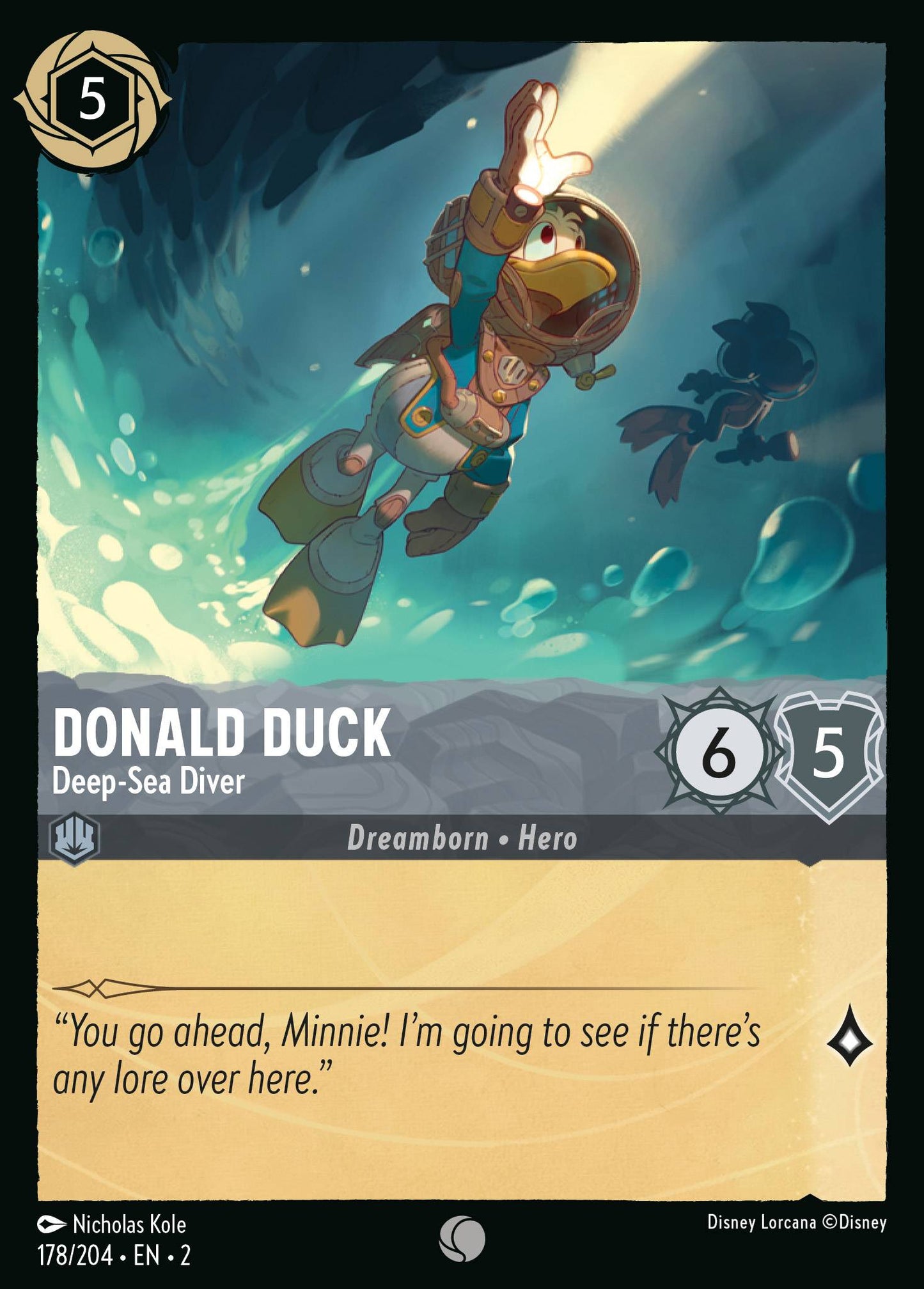 Donald Duck, Deep-Sea Diver (2) #178 [EN/N]