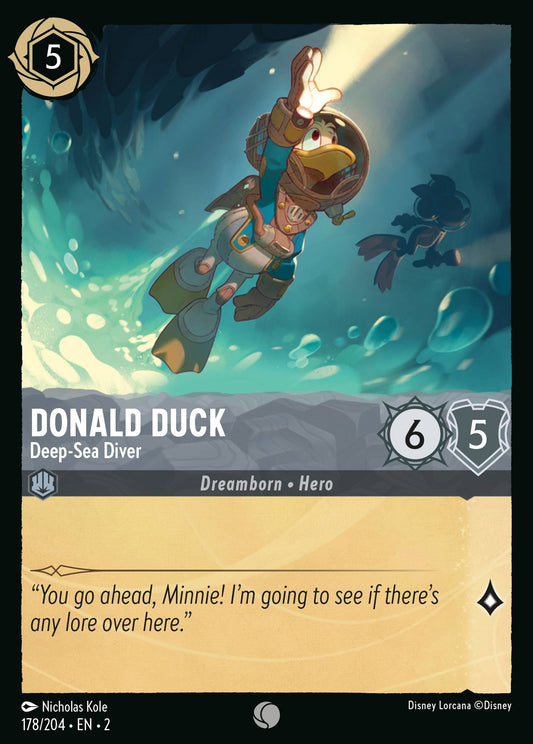 Donald Duck, Deep-Sea Diver (2) #178 [EN/N] s/o