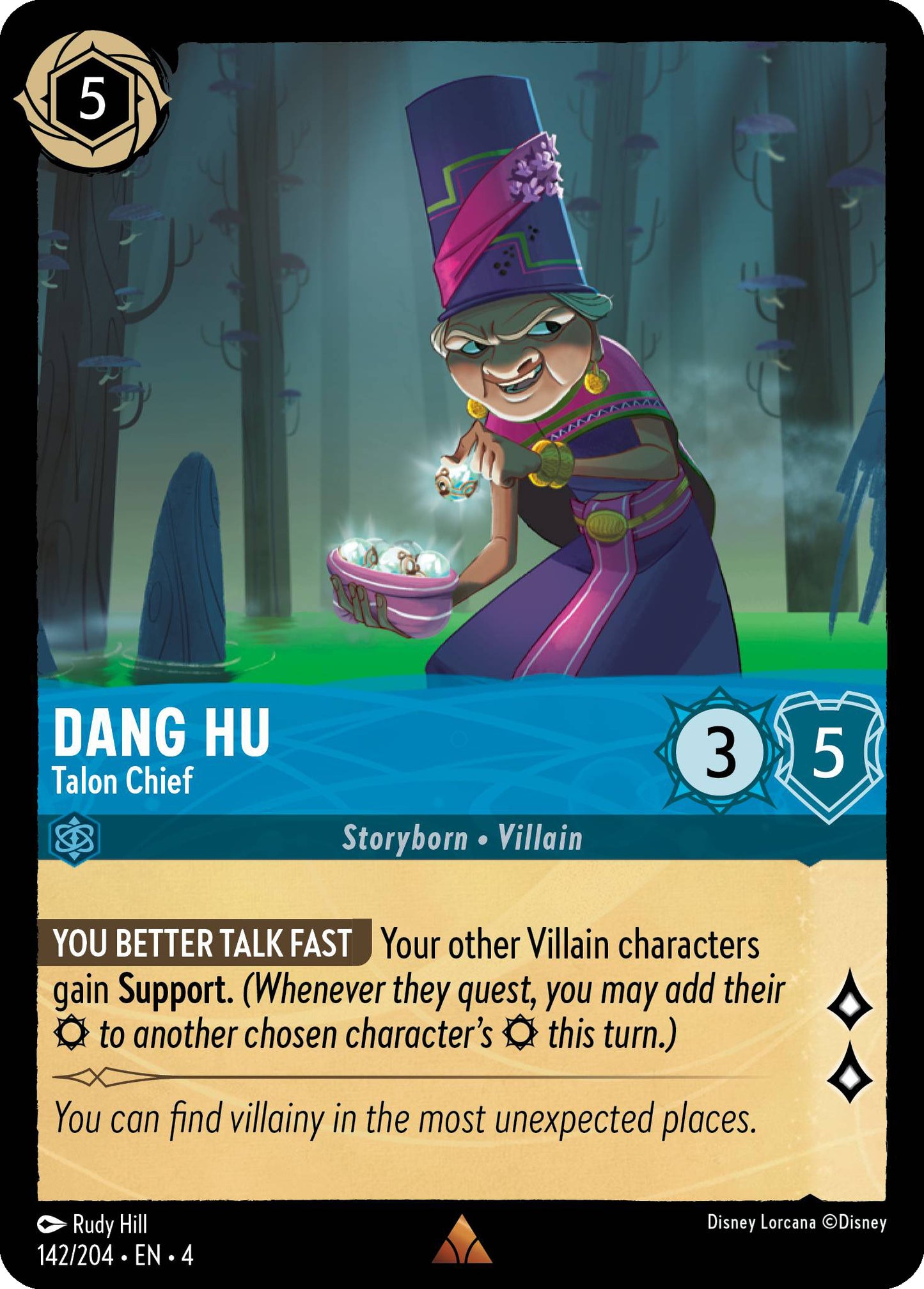 Dang Hu, Talon Chief (4) #142 [EN/N] s/o