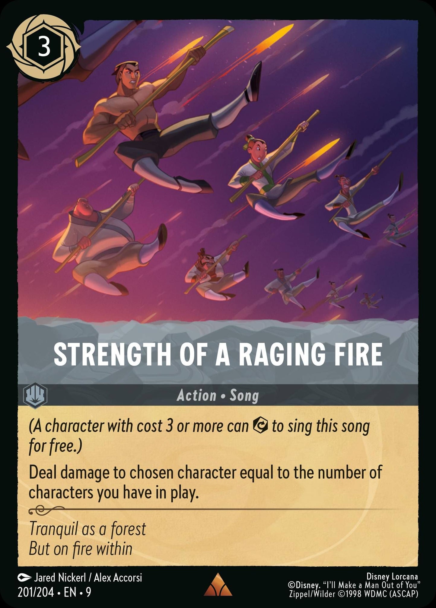 Strength of a Raging Fire (9) #201 [EN/N] s/o