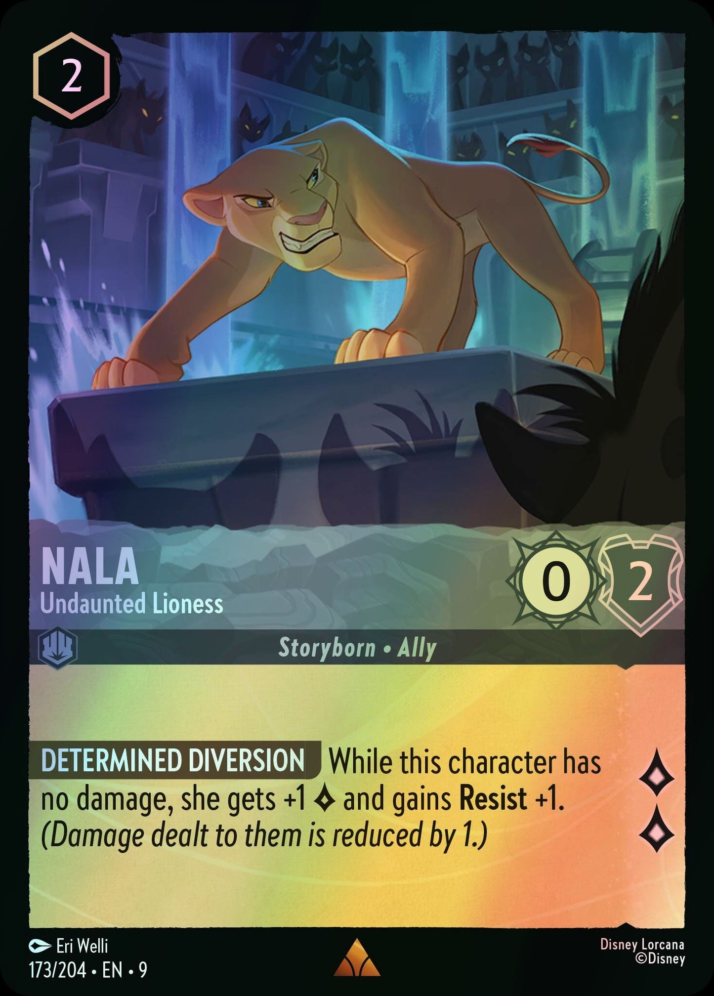 Nala, Undaunted Lioness (9) #173 [EN/F] s/o
