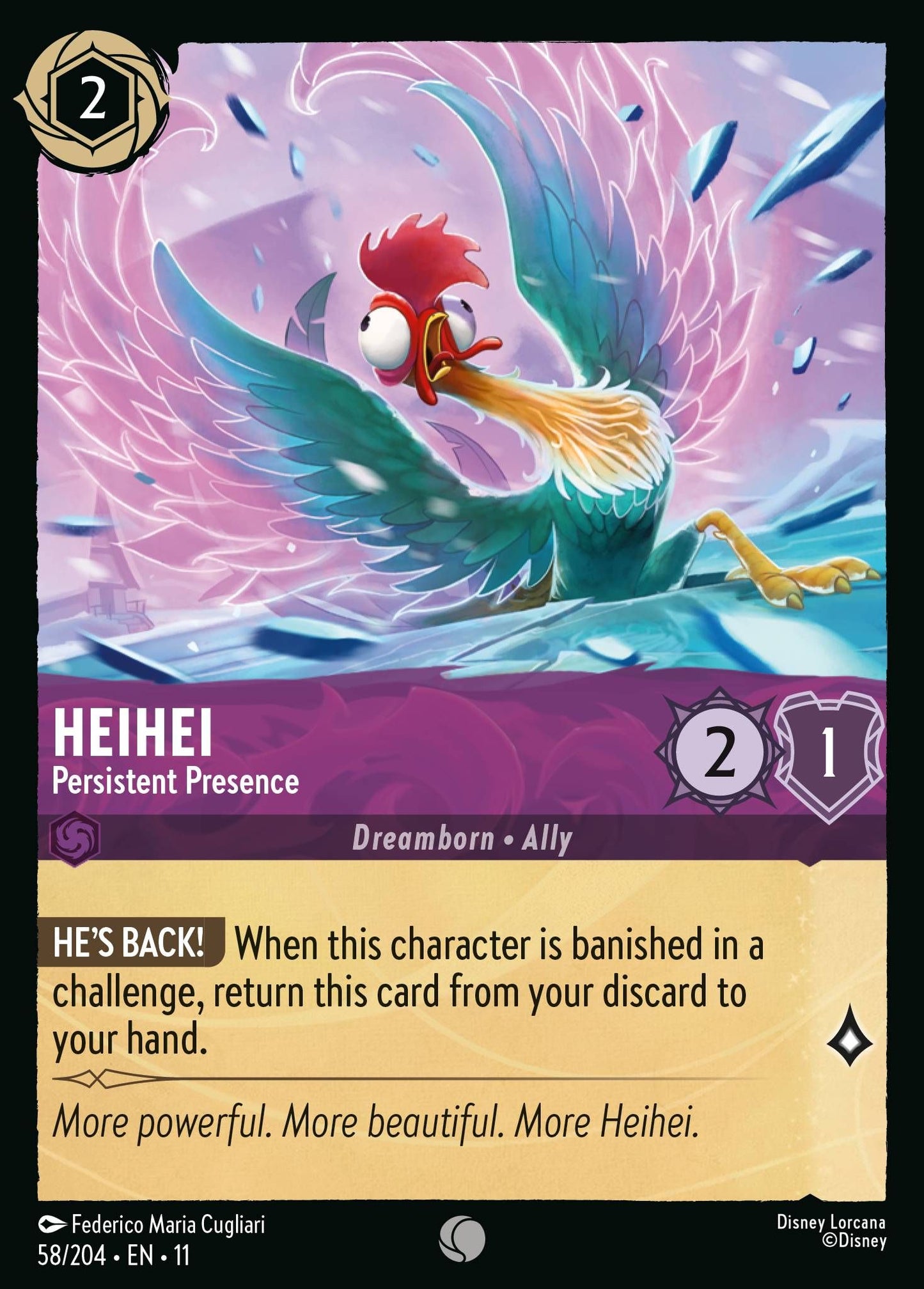 Heihei, Persistent Presence (11) #58 [EN/N]