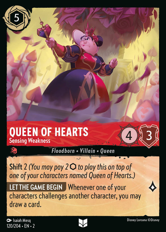 Queen of Hearts, Sensing Weakness (2) #120 [EN/N] s/o