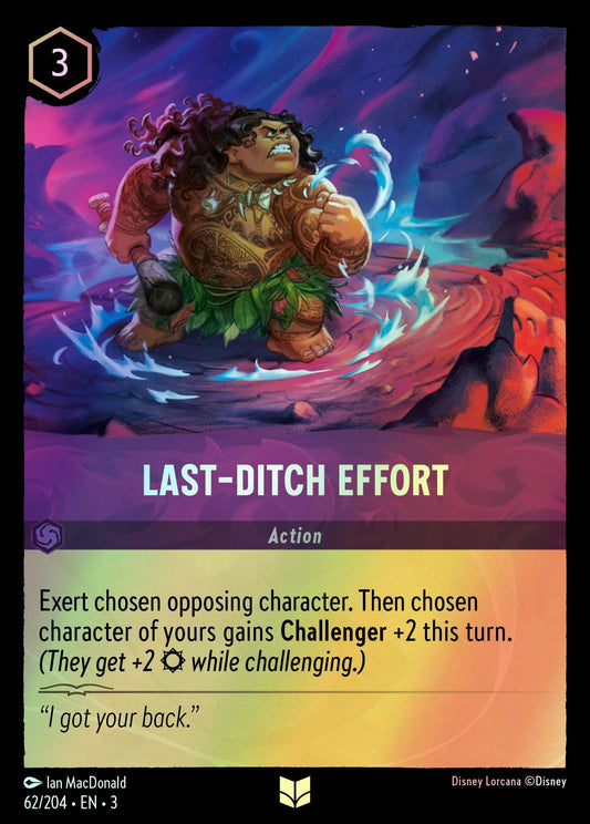 Last-Ditch Effort (3) #62 [EN/F] s/o