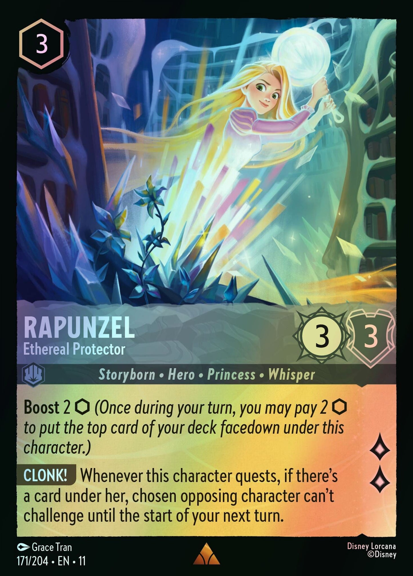 Rapunzel, Ethereal Protector (11) #171 [EN/F] s/o