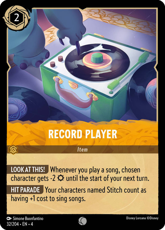 Record Player (4) #32 [EN/N]