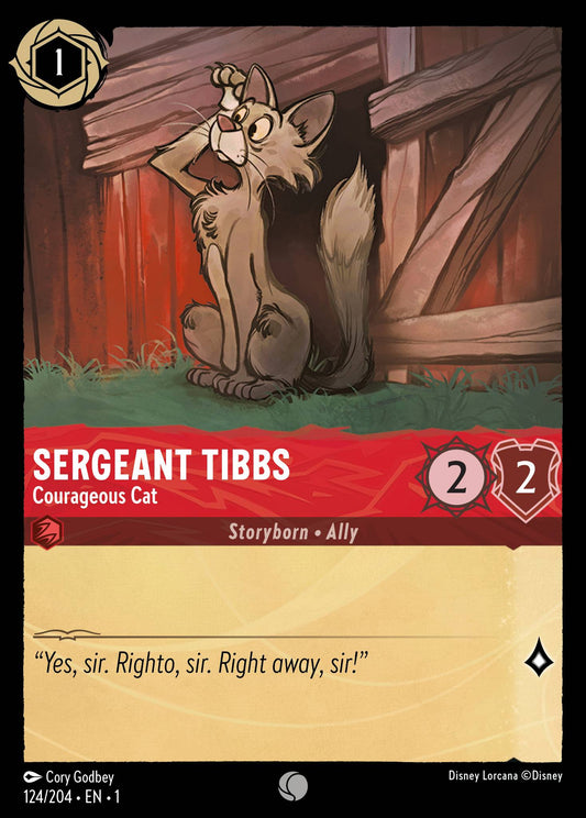 Sergeant Tibbs, Courageous Cat (1) #124 [EN/N] s/o