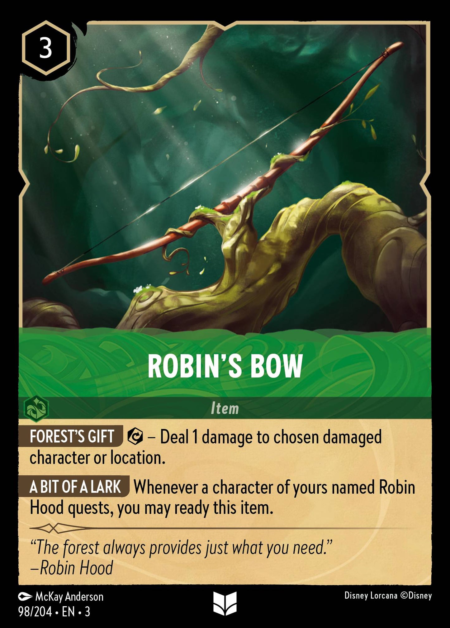 Robin's Bow (3) #98 [EN/N] s/o