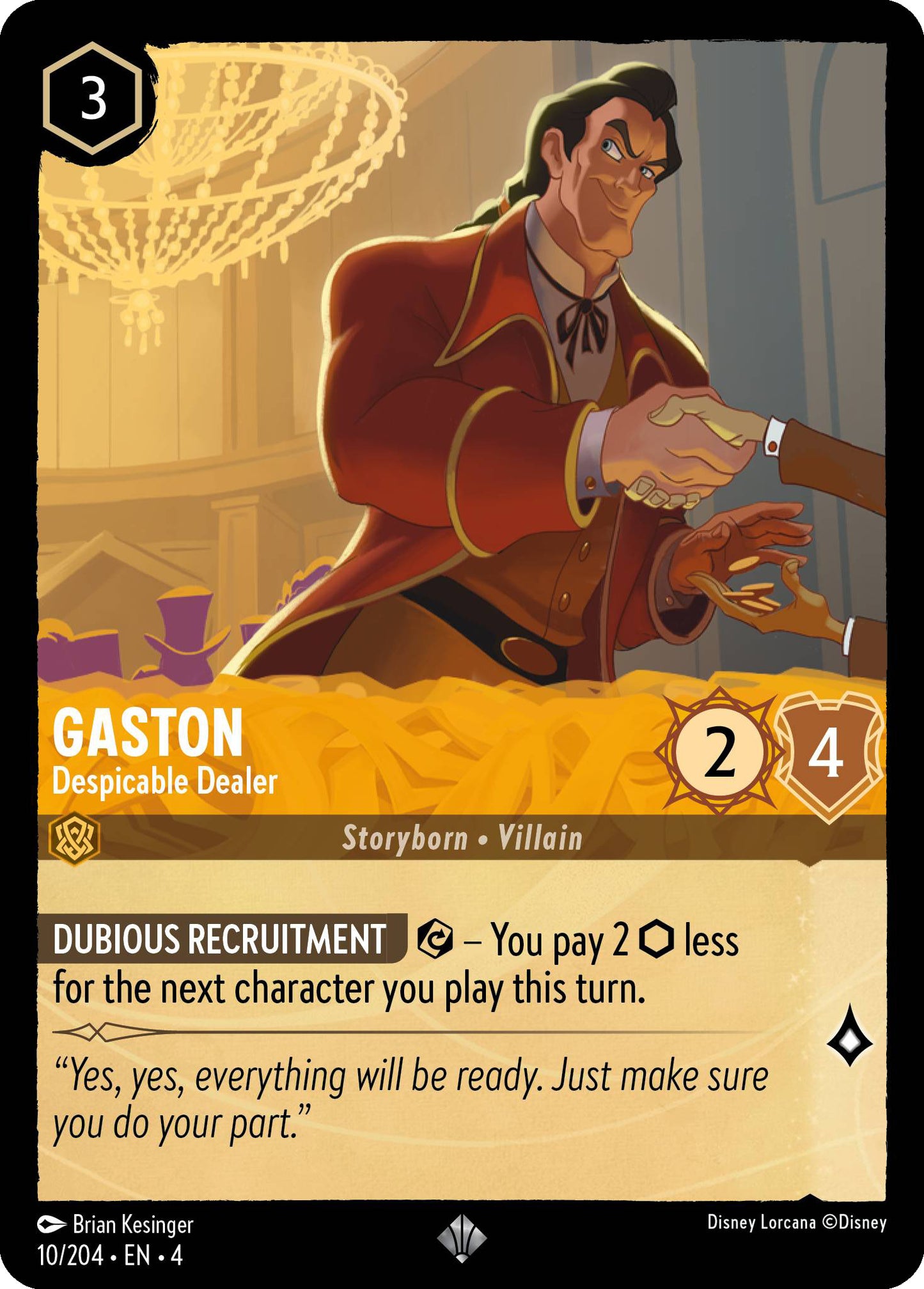 Gaston, Despicable Dealer (4) #10 [EN/N] s/o