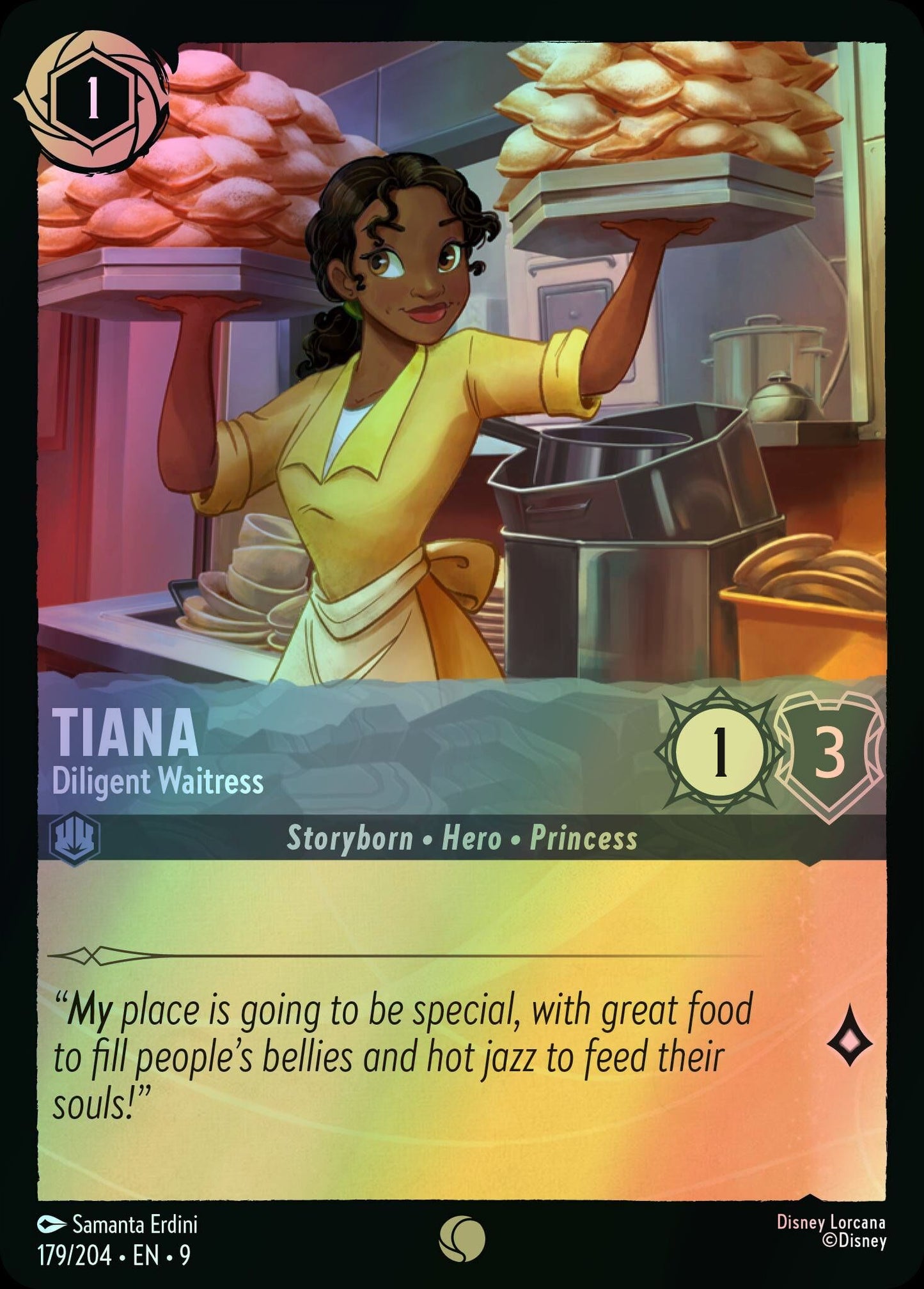 Tiana, Diligent Waitress (9) #179 [EN/F] s/o