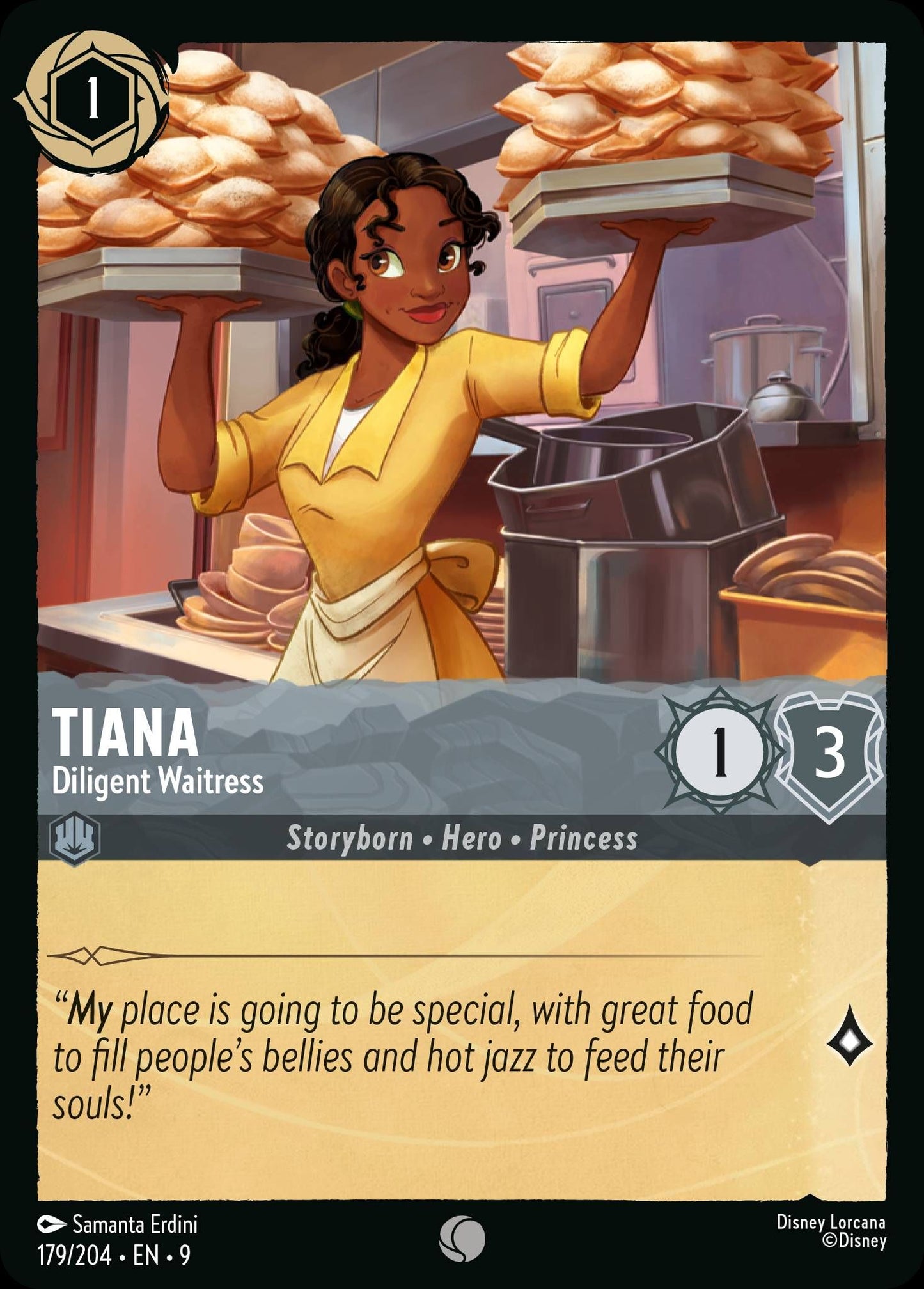 Tiana, Diligent Waitress (9) #179 [EN/N]