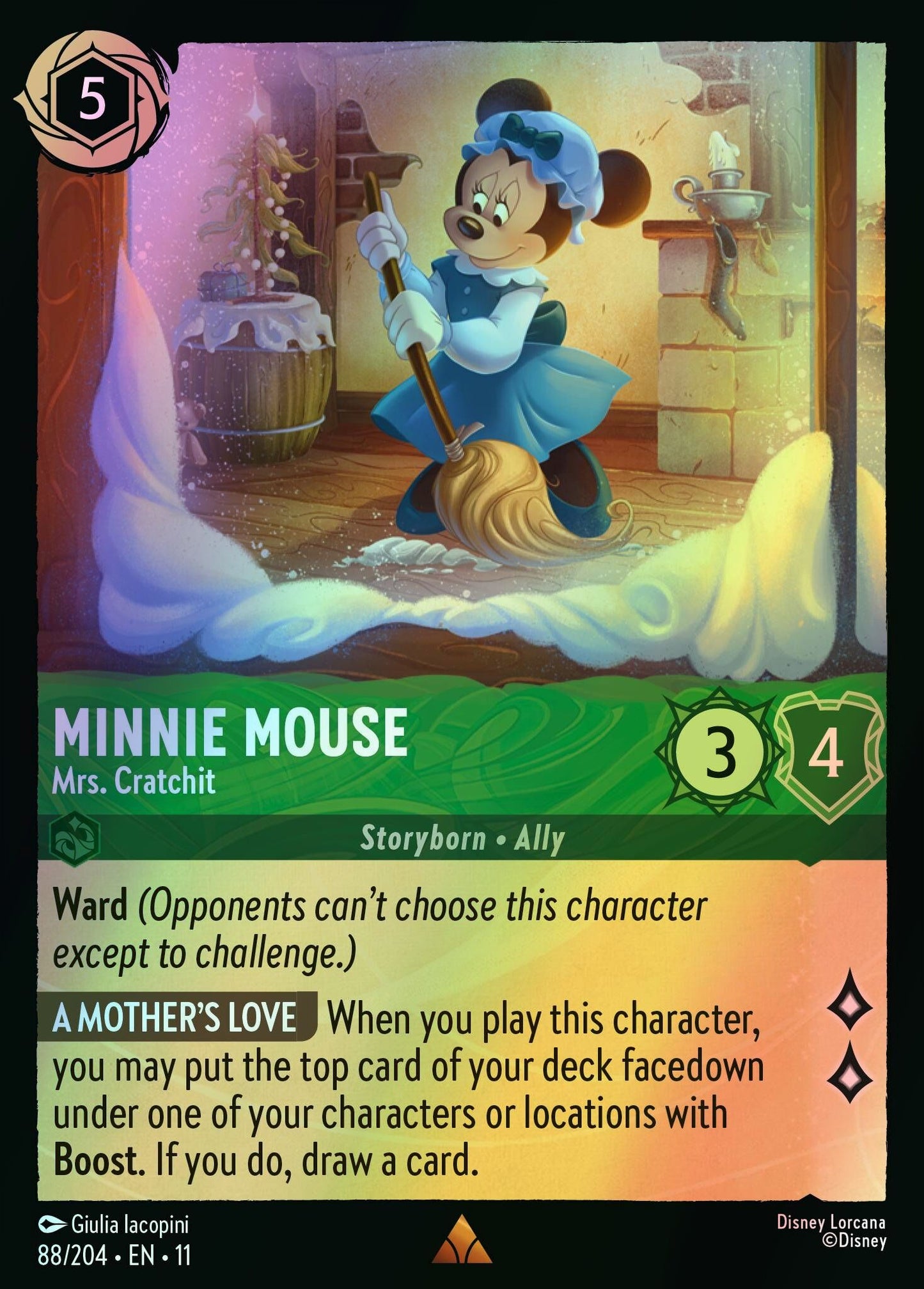 Minnie Mouse, Mrs. Cratchit (11) #88 [EN/F]