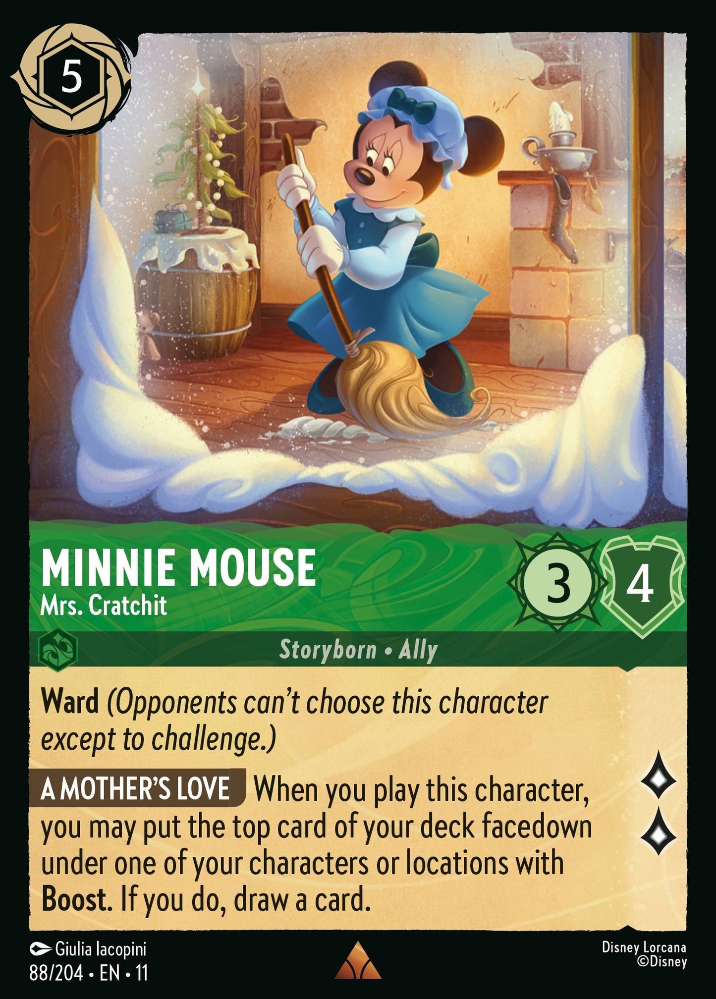 Minnie Mouse, Mrs. Cratchit (11) #88 [EN/N]