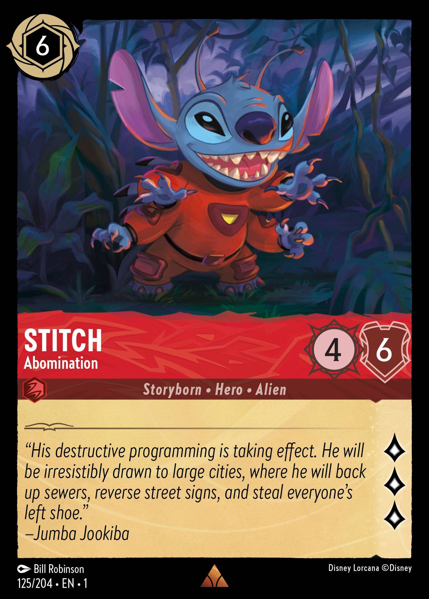 Stitch, Abomination (1) #125 [EN/N] s/o