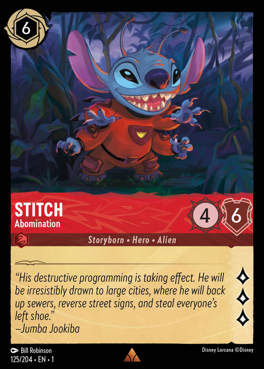 Stitch, Abomination (1) #125 [EN/N] s/o