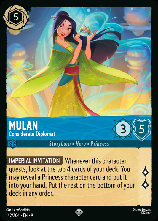 Mulan, Considerate Diplomat (9) #142 [EN/N] s/o