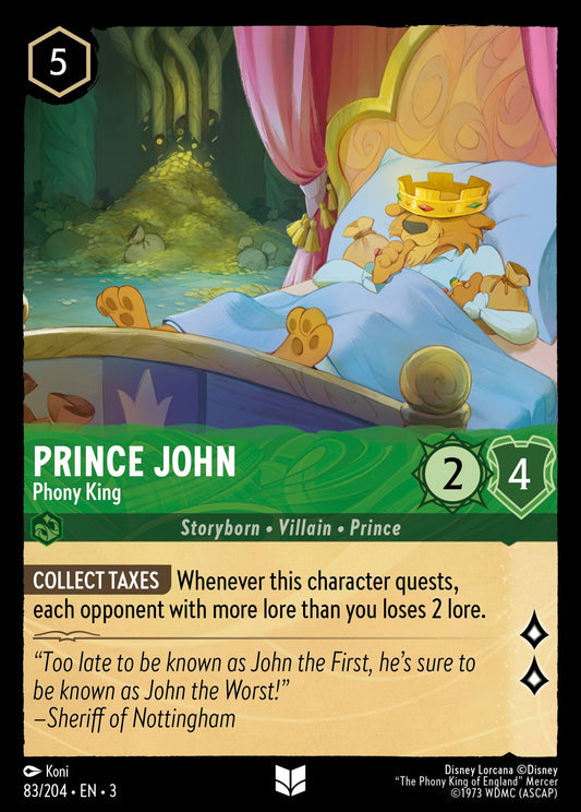 Prince John, Phony King (3) #83 [EN/N] s/o