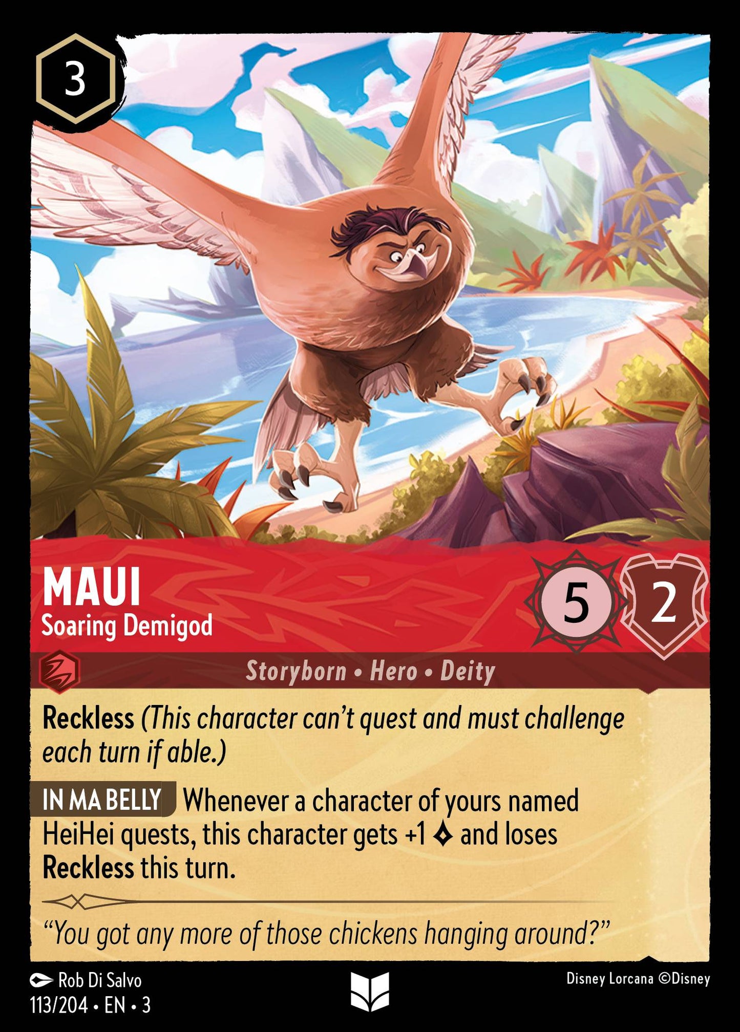 Maui, Soaring Demigod (3) #113 [EN/N]