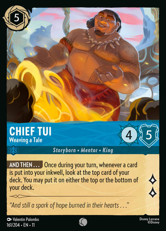 Chief Tui, Weaving a Tale (11) #161 [EN/N]