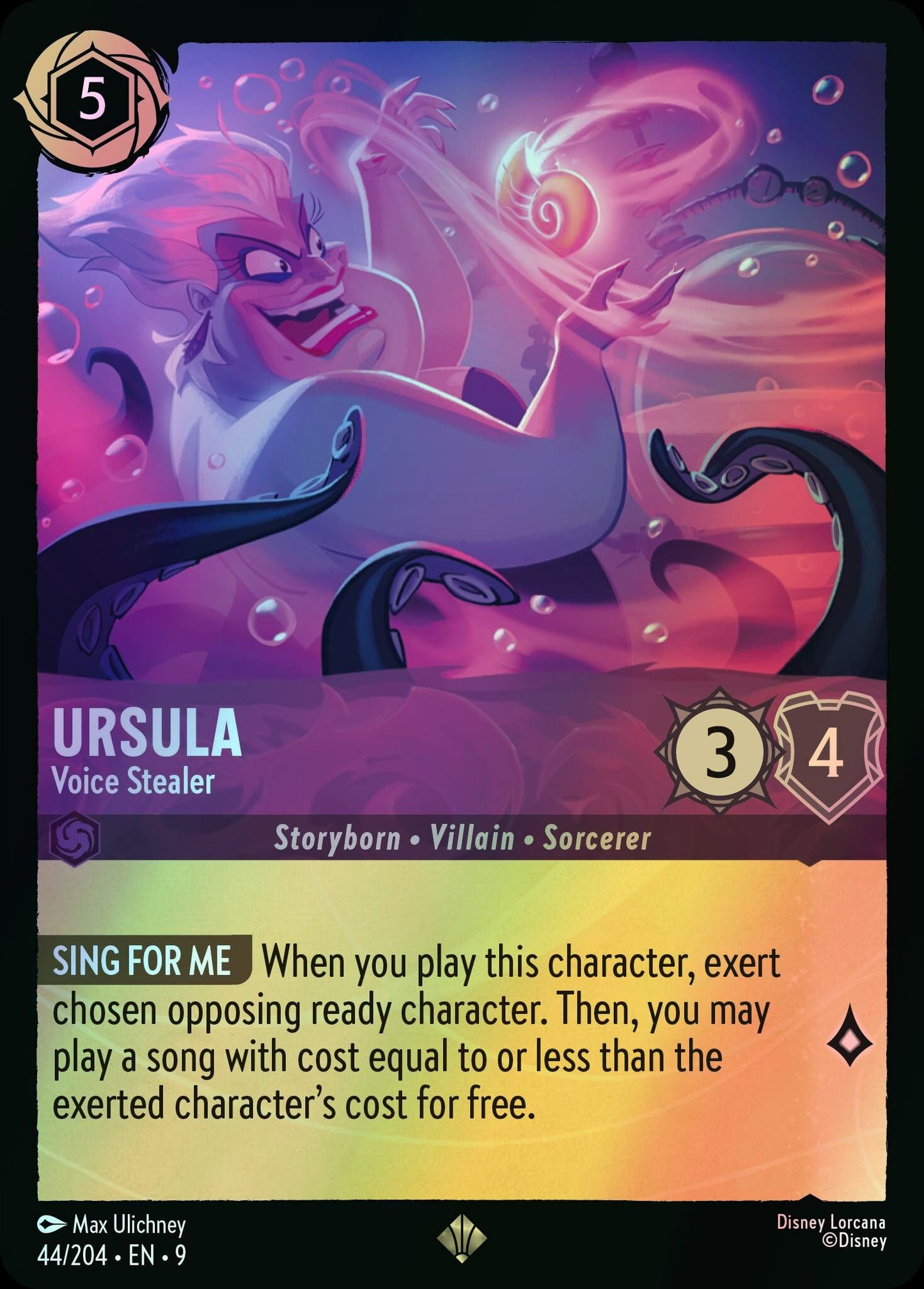 Ursula, Voice Stealer (9) #44 [EN/F] s/o