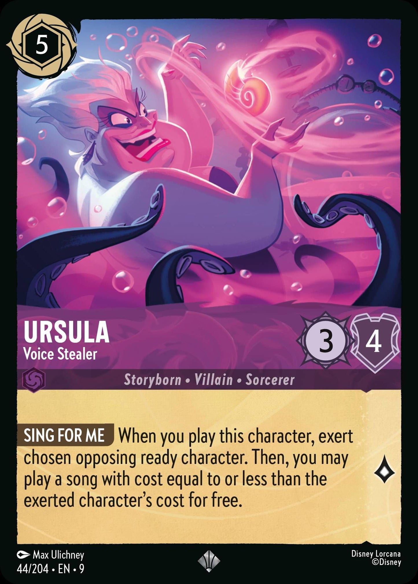 Ursula, Voice Stealer (9) #44 [EN/N] s/o