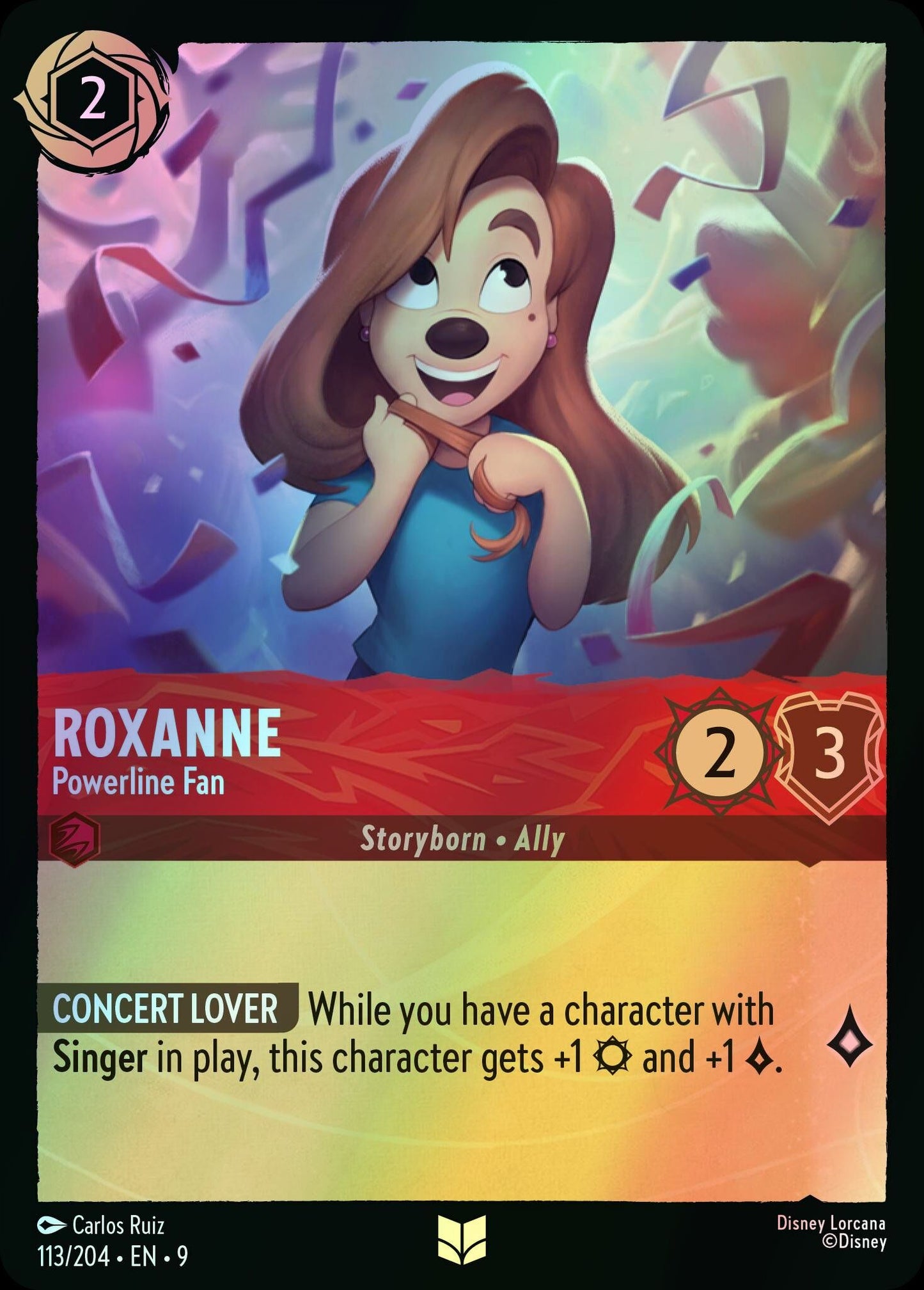 Roxanne, Powerline Fan (9) #113 [EN/F] s/o