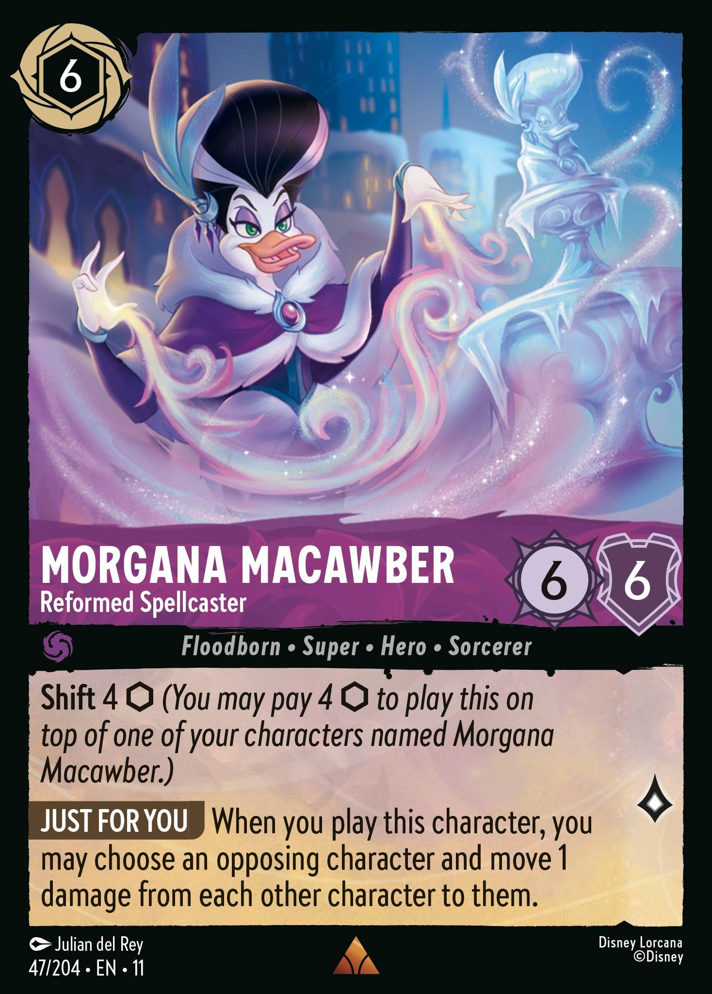 Morgana Macawber, Reformed Spellcaster (11) #47 [EN/N]